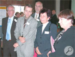 Foto: Ministerin Blechinger, Senatorin von der Aue