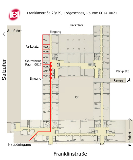 Bild: Etagenplan